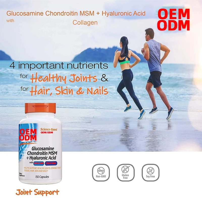 Glucosamine Chondroitin Msm Joint Support Supplement Bone Health For Joint Relief Bone Strength 90 Tablets
