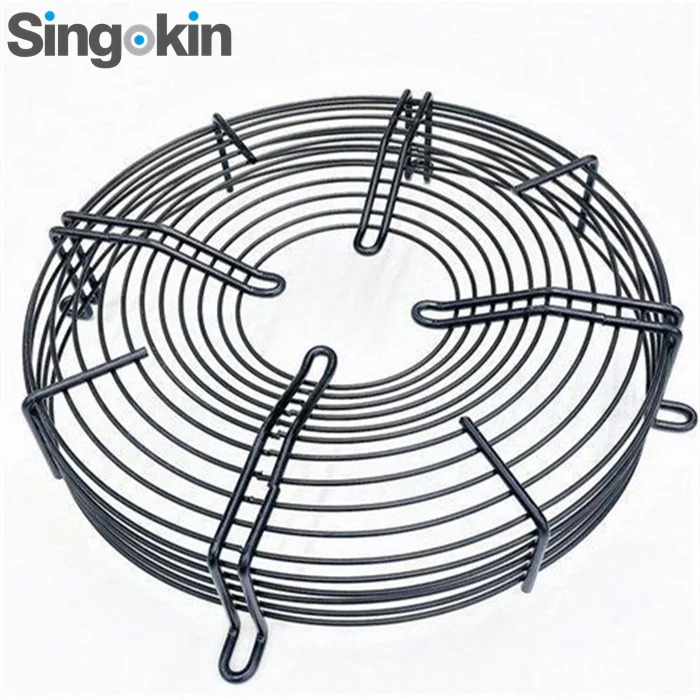 custom fan protection iron steel grid cooling fan metal wire guard