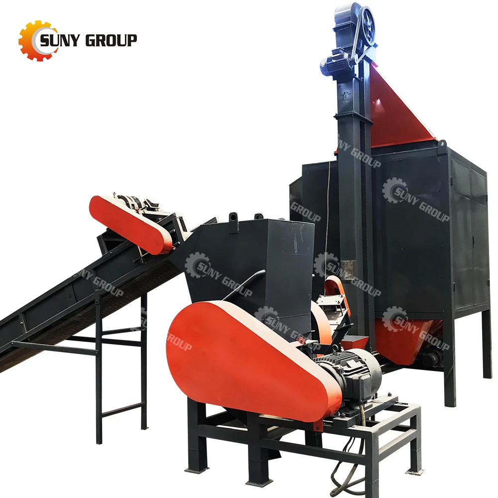 Смешанные пластиковые хлопья ПЭТ/ПВХ/АБС/ПП/ПЭ Электростатическая сортировочная машина/сортировочная машина