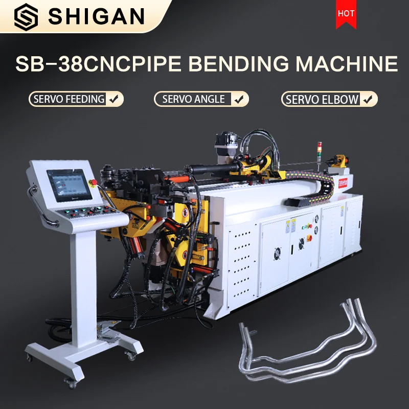 China 38CNC Pipe bending machine steel pipe and iron pipe