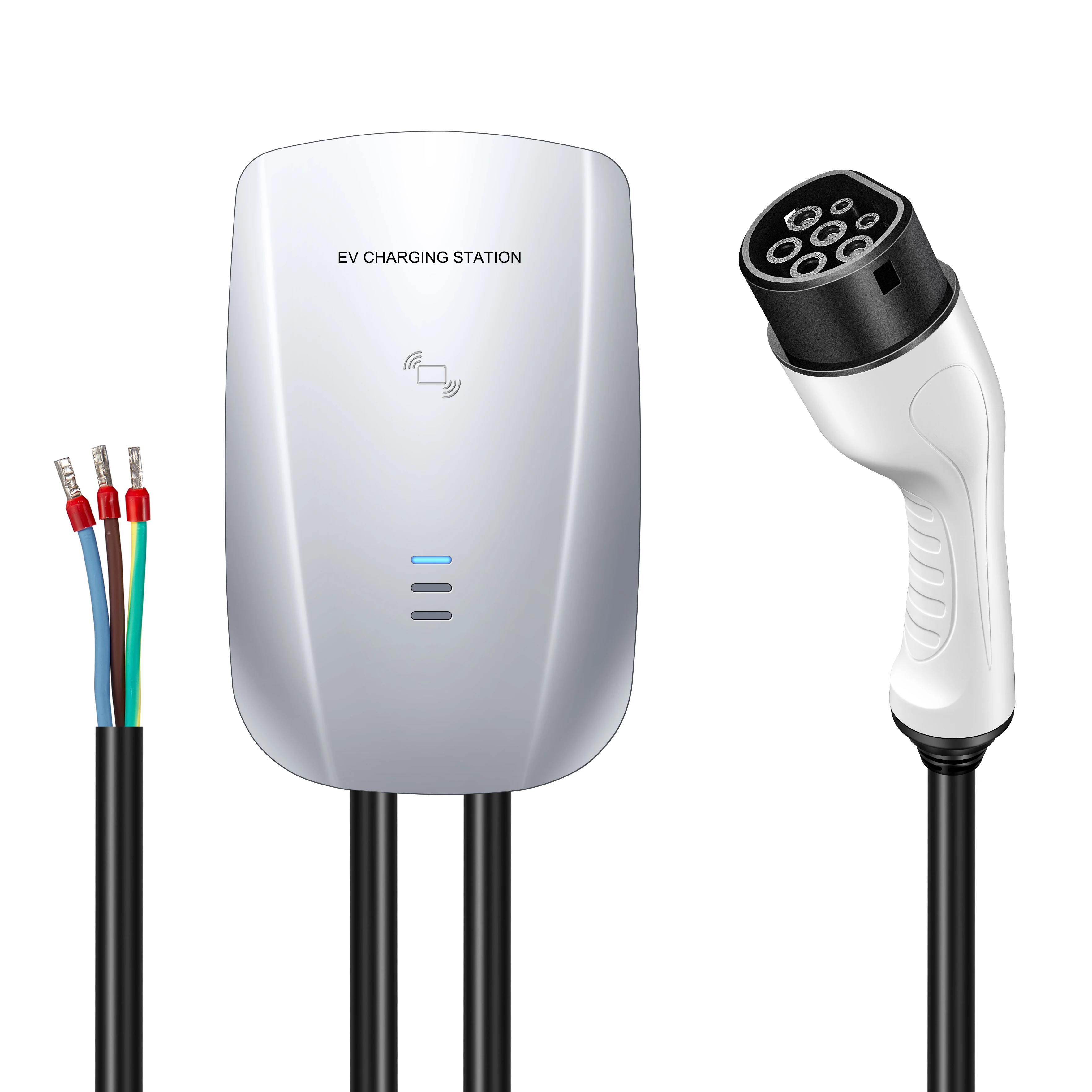 RTFLY Electric Vehicle charging station 1 Phase 7kw 32A type 2 wallbox EV charger station