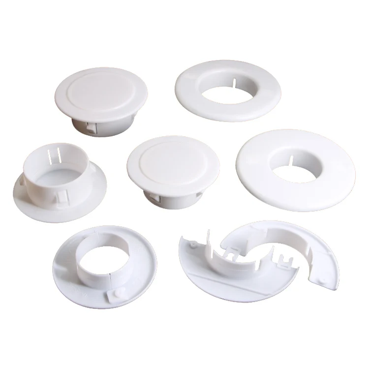 Plastic air conditioning pipe collar wall hole beauty cover beauty ring vent cover