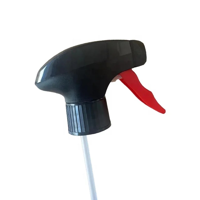 Экологичный 28/410 28 мм полностью пластиковый распылитель тумана или пены без металлических пружинных деталей для распылителя с химическим сопротивлением