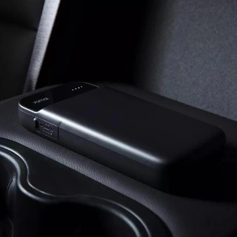 Новый 70mai Автомобильный аварийный Стартер Мощность 11000mah аккумулятор Аварийное освещение автомобильный аккумулятор внешний аккумулятор