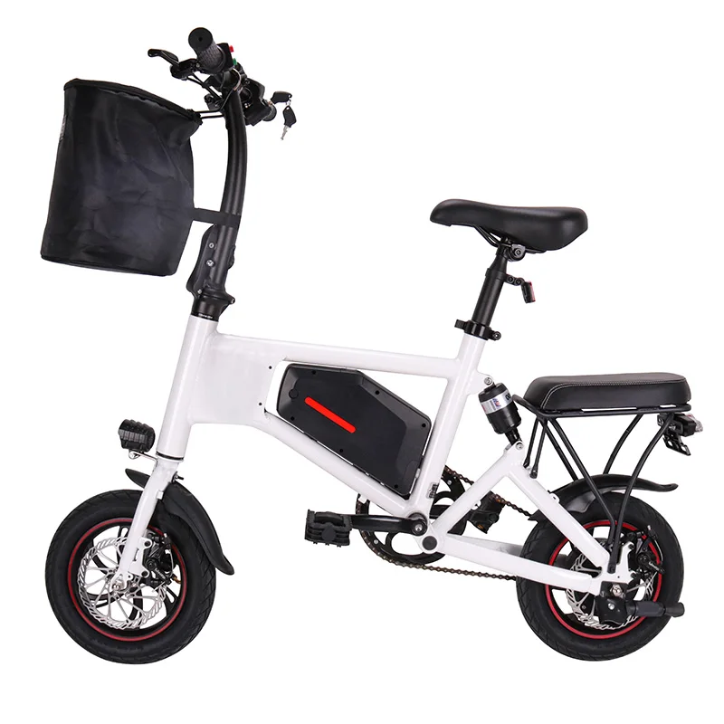 CE certificated mini folding electric bicycle 14 inch lightweight e bike 250w fashion moped e-bike