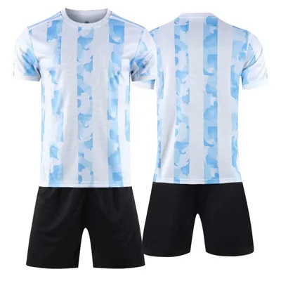 
Football Uniform Customized Cheap Soccer Jersey Set Dry-Fit Diego Maradona Football Jersey 