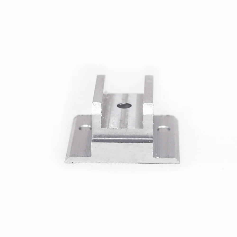 OEM High Precision Customized CNC Milling Parts Stainless Steel Aluminum Flange  Linear Bearing for Cabinet Sliding Door