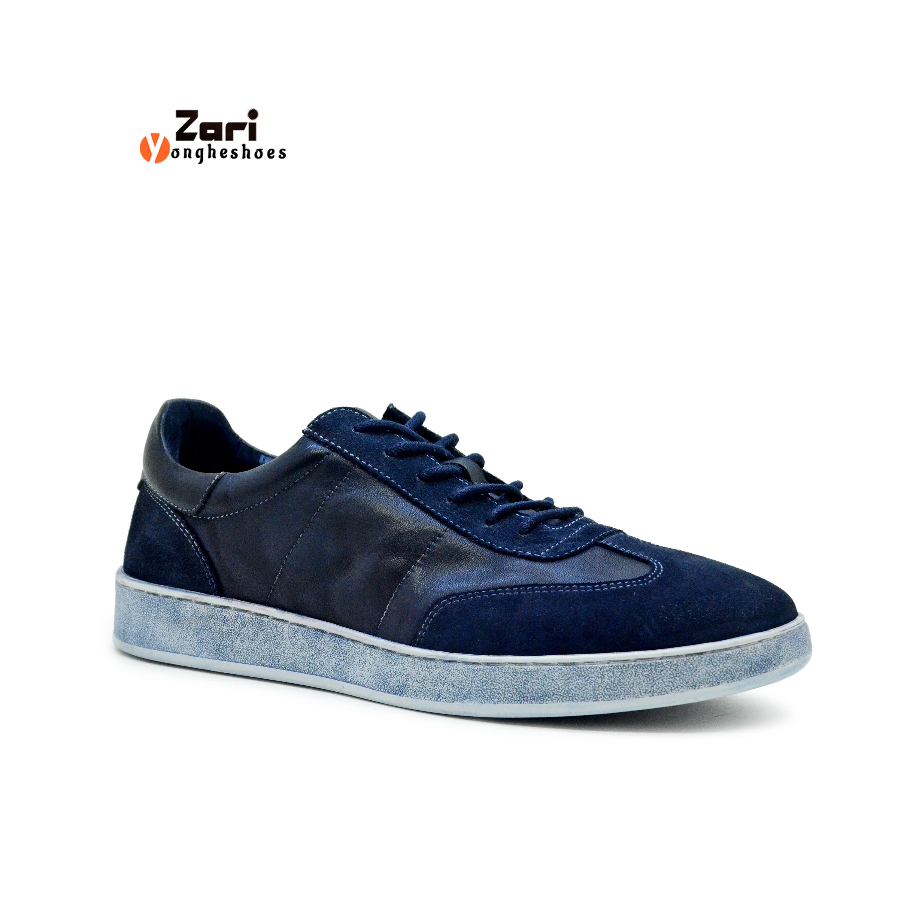 Zari  Vintage Shoe Soul Zapatos Informales Para Hombre Casual Leather Sneaker Shoes Men