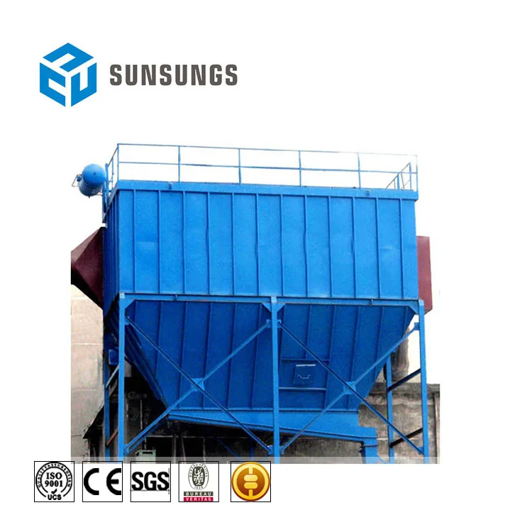 
Low pressure industrial dust collector/dust extractor/dust suppression system for Cement Plant 