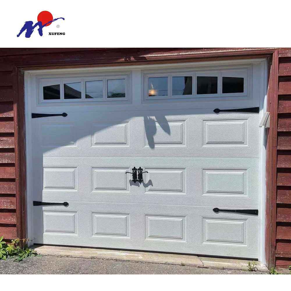 Security Double Car Large Sectional Villa 10 X12 Garage Door for homes
