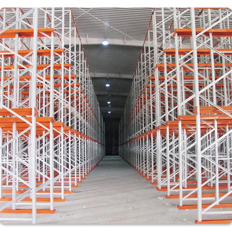 Guichang Factory Direct Double Depth Adjustable Steel Vertical Heavy Duty Metal Pallet Storage Rack