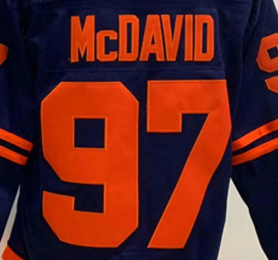 Edmonton Connor McDavid Best Quality Stitched National Hockey Jersey