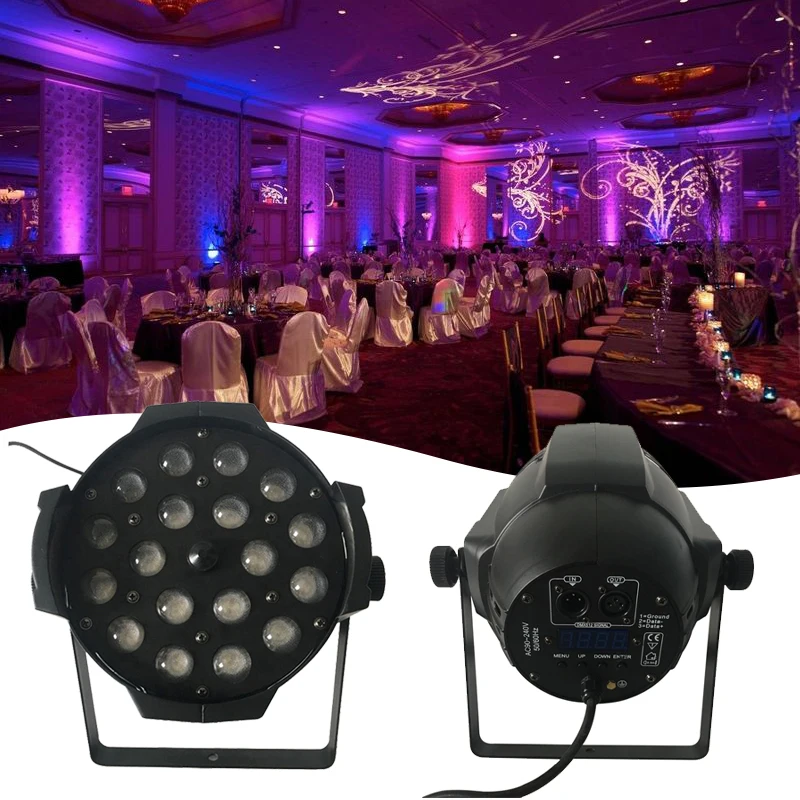 Grace 18x12w RgbwaUv 6IN1 Washing Par Light Indoor LED Zoom Par