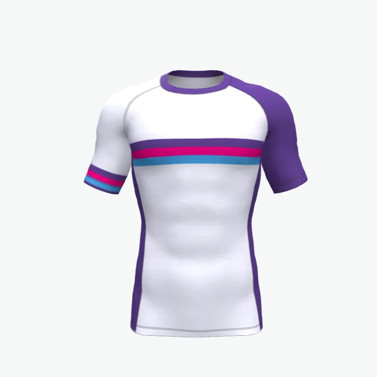 Custom MMA sublimated short sleeve rash guards