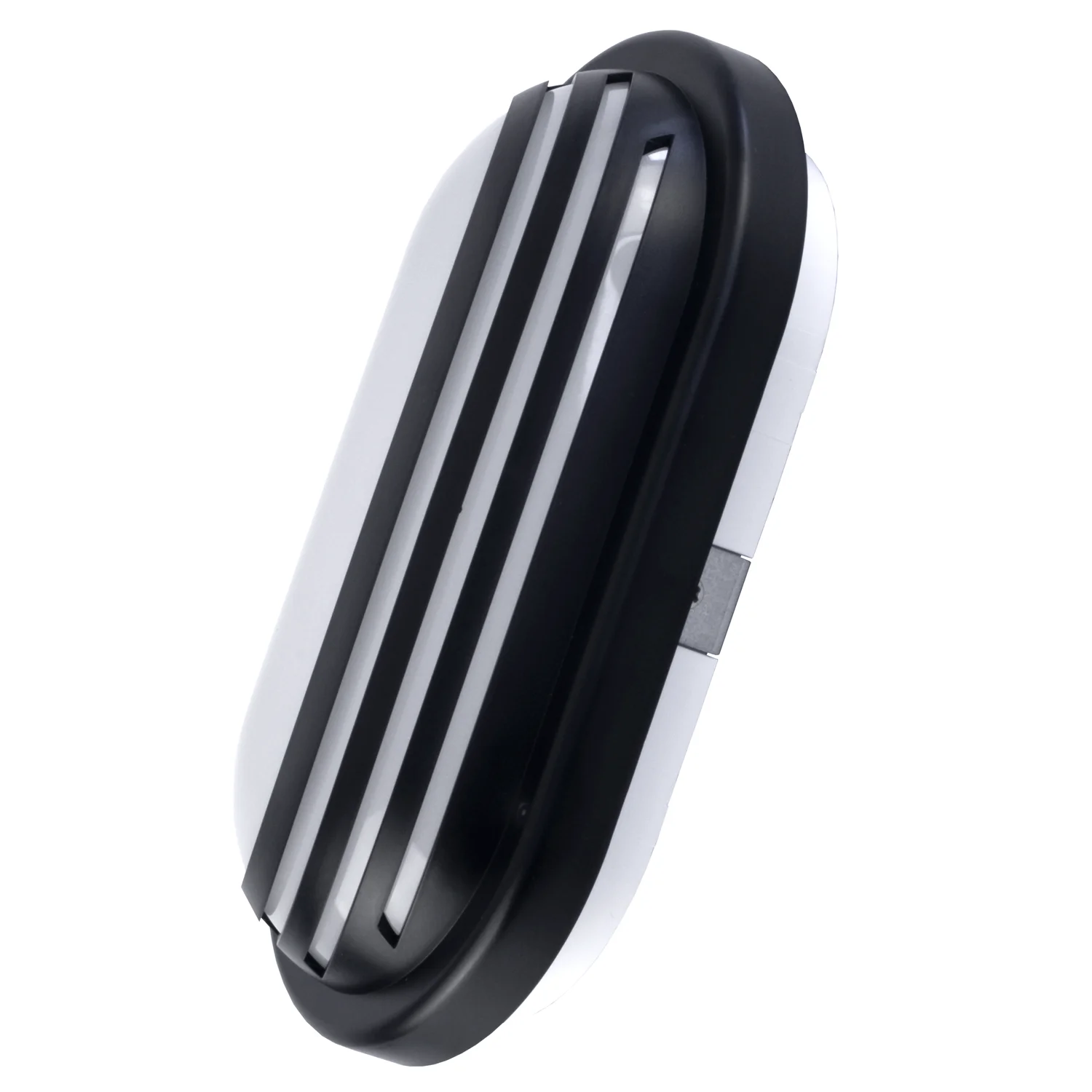 15W Oval LED Bulkhead Light for Wall and Ceiling Mount, Opal Diffuser, IP65,IK08 Waterproof for Outdoor Use