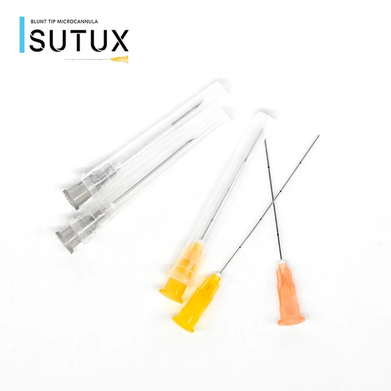 Sutux professional manufacture hyaluronic acid filler injection needle for filler injection