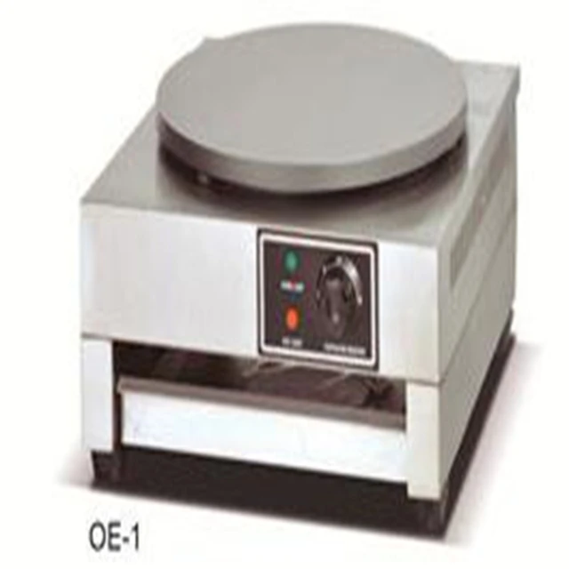 Oute 2 Plates Non-Stick Industrial Crepes Machine Gas Crepe Maker for Home Use Restaurant Retail Hotels Food Shops on Sale