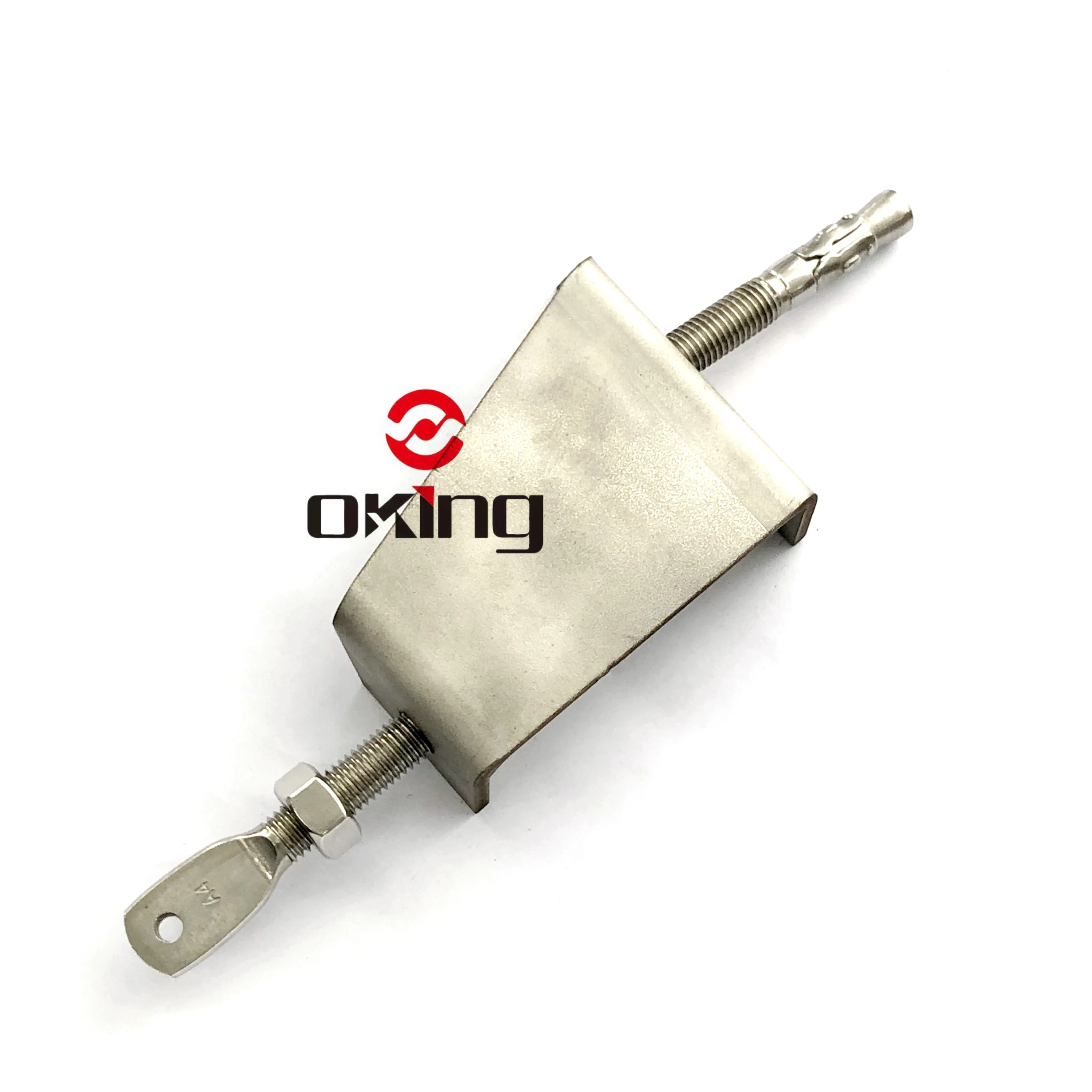 Stainless steel C bracket stone mounting fixing system can be adjusted and customized