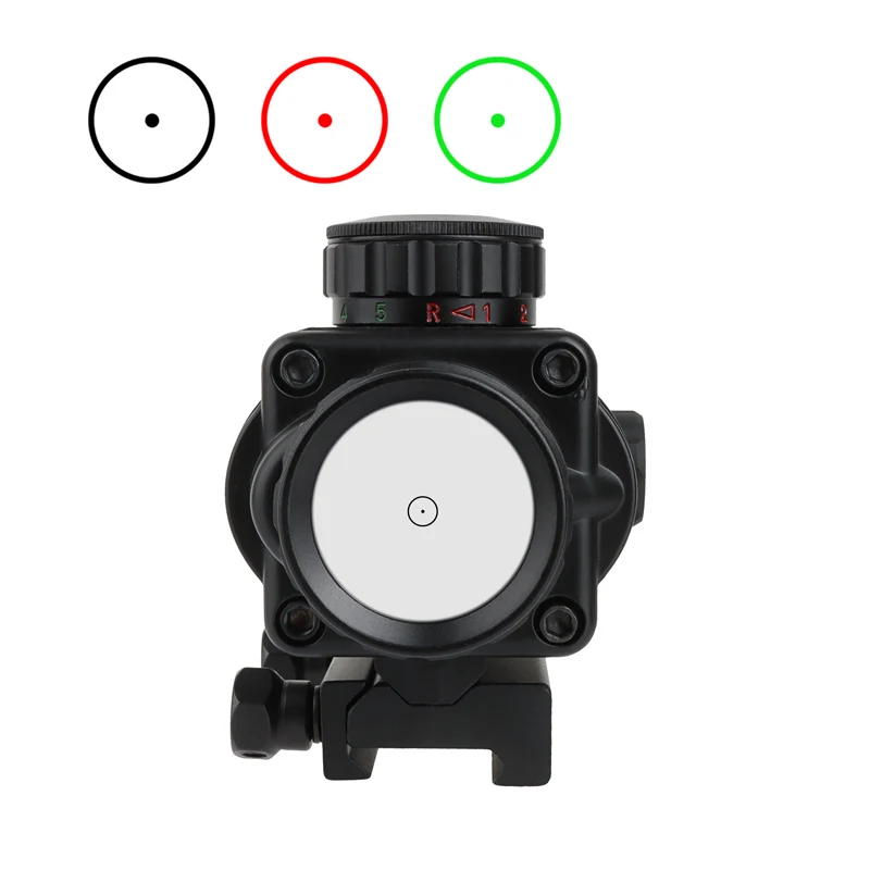 FOCUHUNTER prism scope 3x30 6061 aluminum prism sight IP67 waterproof red and green illuminated  optical  scope
