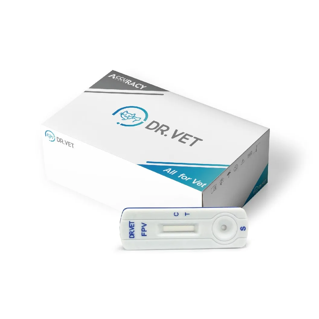 
hot sell quick diagnosis cost-effective vet clinic use for cat Feline Panleukopenia virus FPV antigen rapid test 