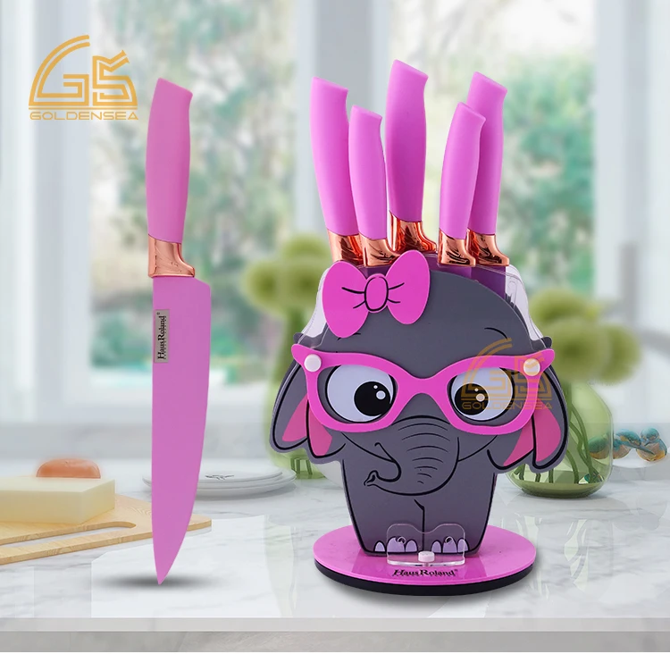 manufacturer 5 inch unique tkitchen knife set high carbon stainless steel  kitchen knives set from china