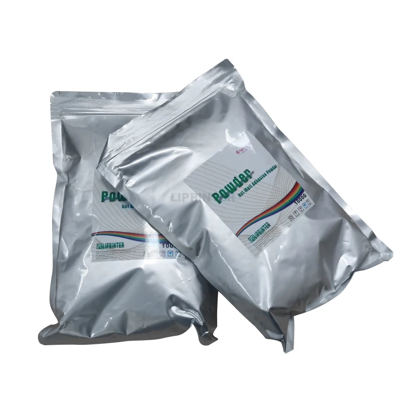 DTF Powder White Digital Transfer Hot Melt Adhesive 1kg Direct Print on Fabric Include T Shirt  Cotton Textile