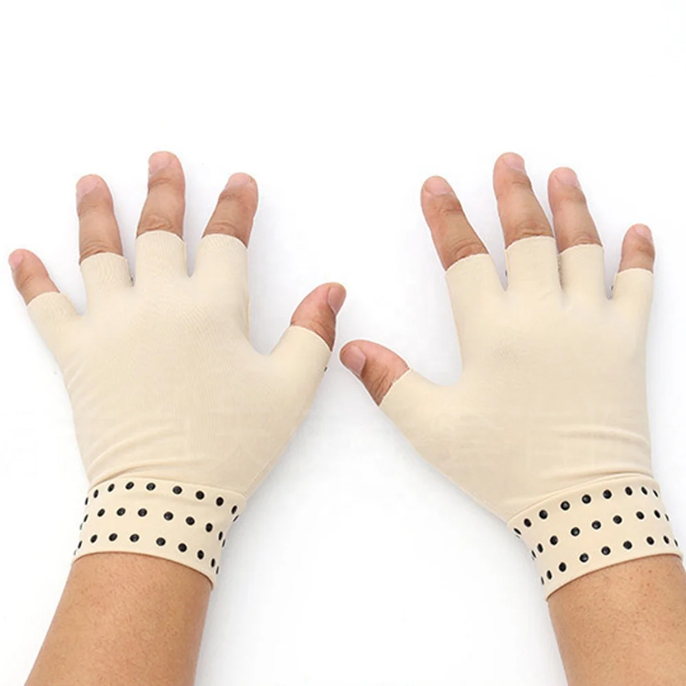 
Magnetic Anti-arthritis Health Compression Therapy Gloves Rheumatoid Hand Pain Wrist Symptom Relief Gloves 