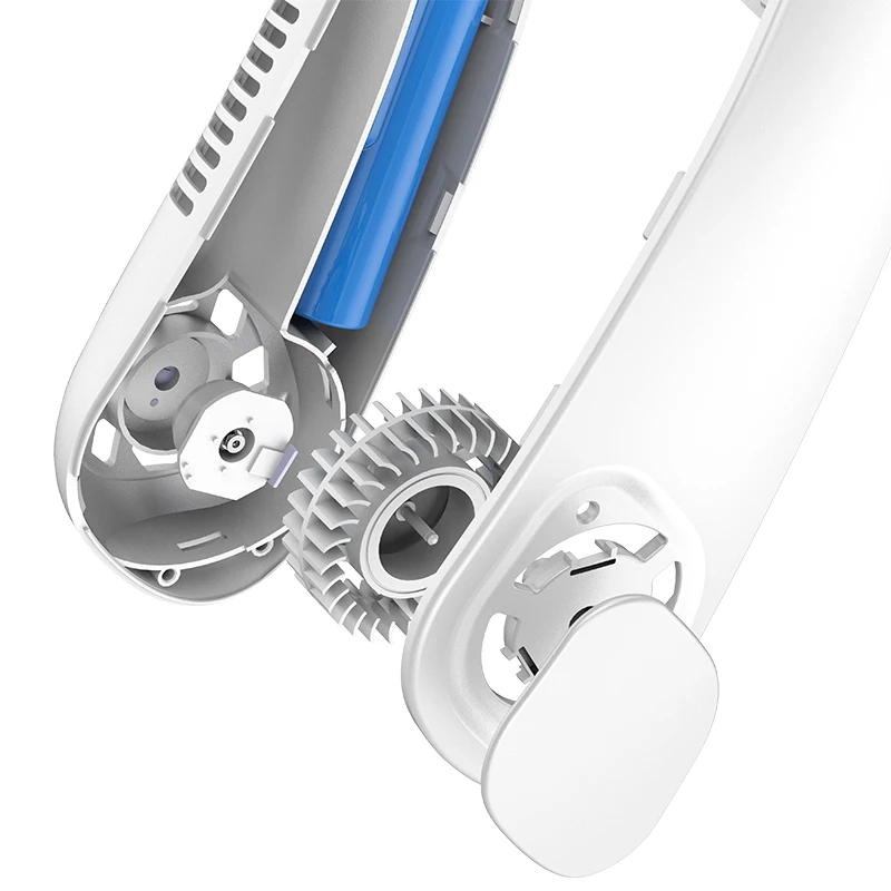  Дропшиппинг батарея Smart Easy Air маленький Usb зарядка без лопасти электрический портативный Перезаряжаемый шейный мини-вентилятор цена
