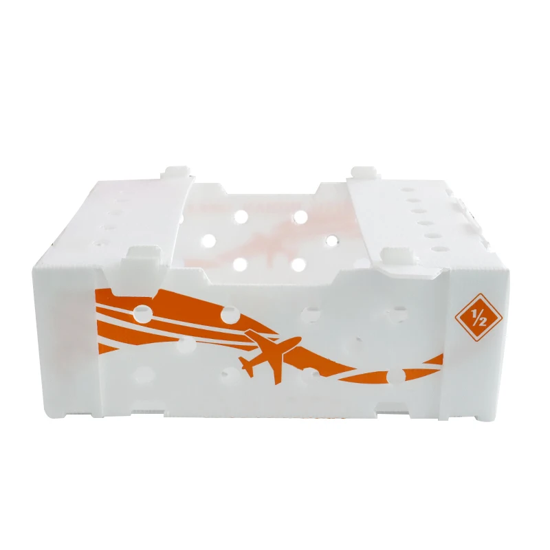 wholesale 4kg 5kg 7kg load weight okra box corrugated plastic storage containers warehouse fruit and vegetable boxes