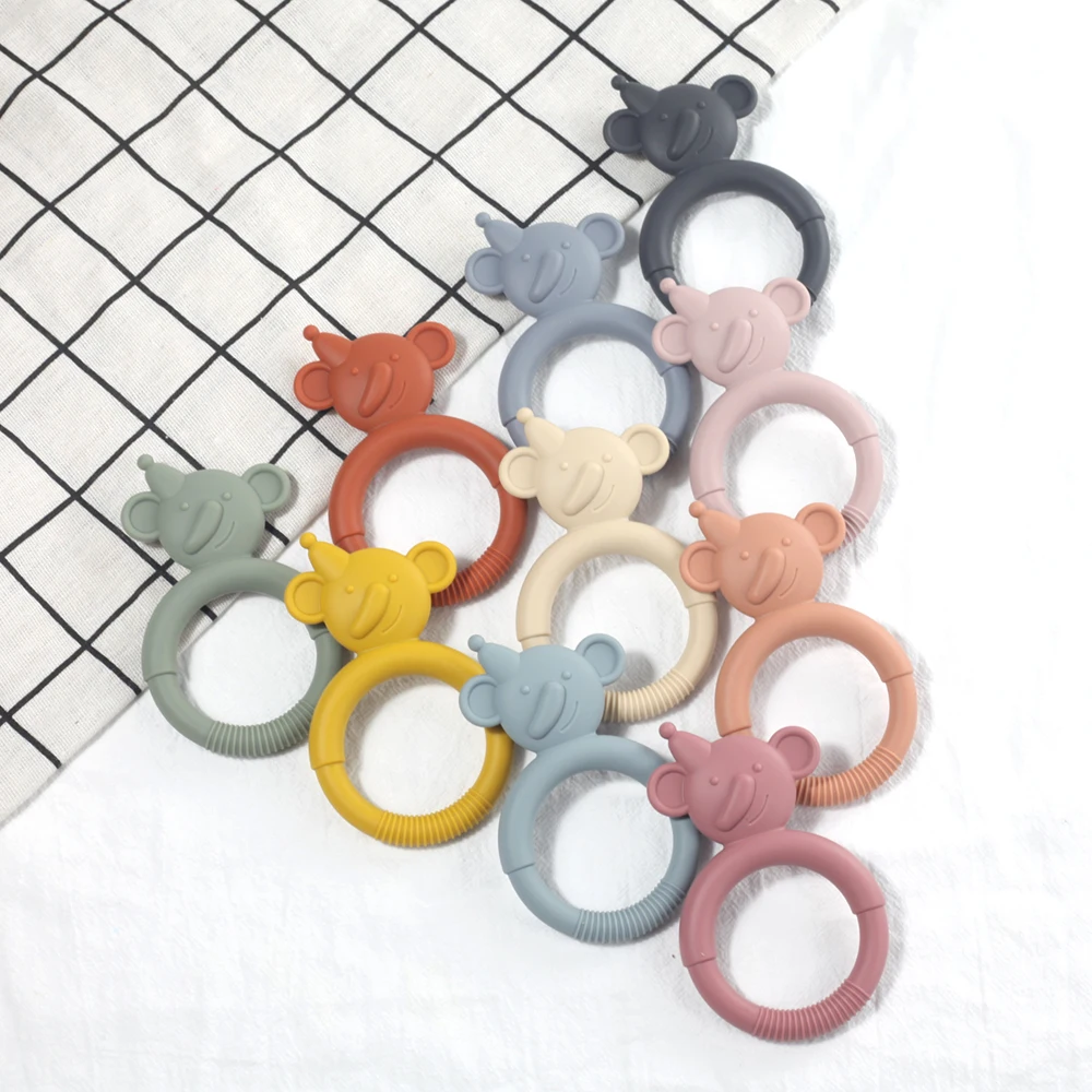 Factory directly selling stock Banana 100% Food Grade Approval New  Infant Design Silicone Baby Teether Toddler Teething Toy