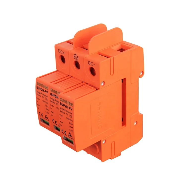  Suntree SUP2-PV 20KA до 40KA DC SPD солнечный PV стабилизатор напряжения с пиковым