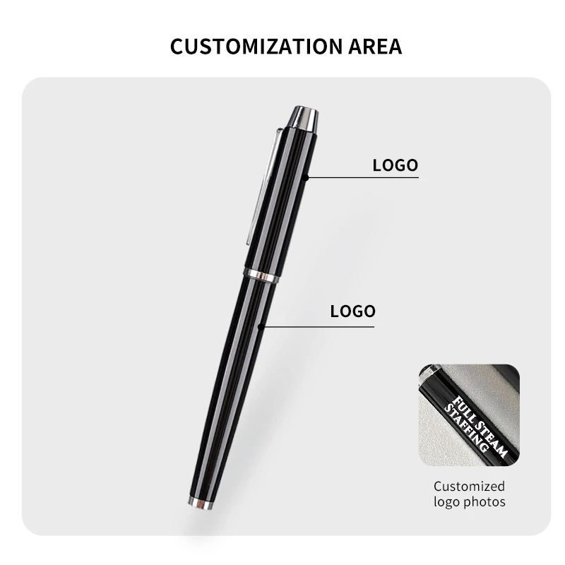 High quality promotion pen novelty luxury 5 colors office school promotional ballpoint pen