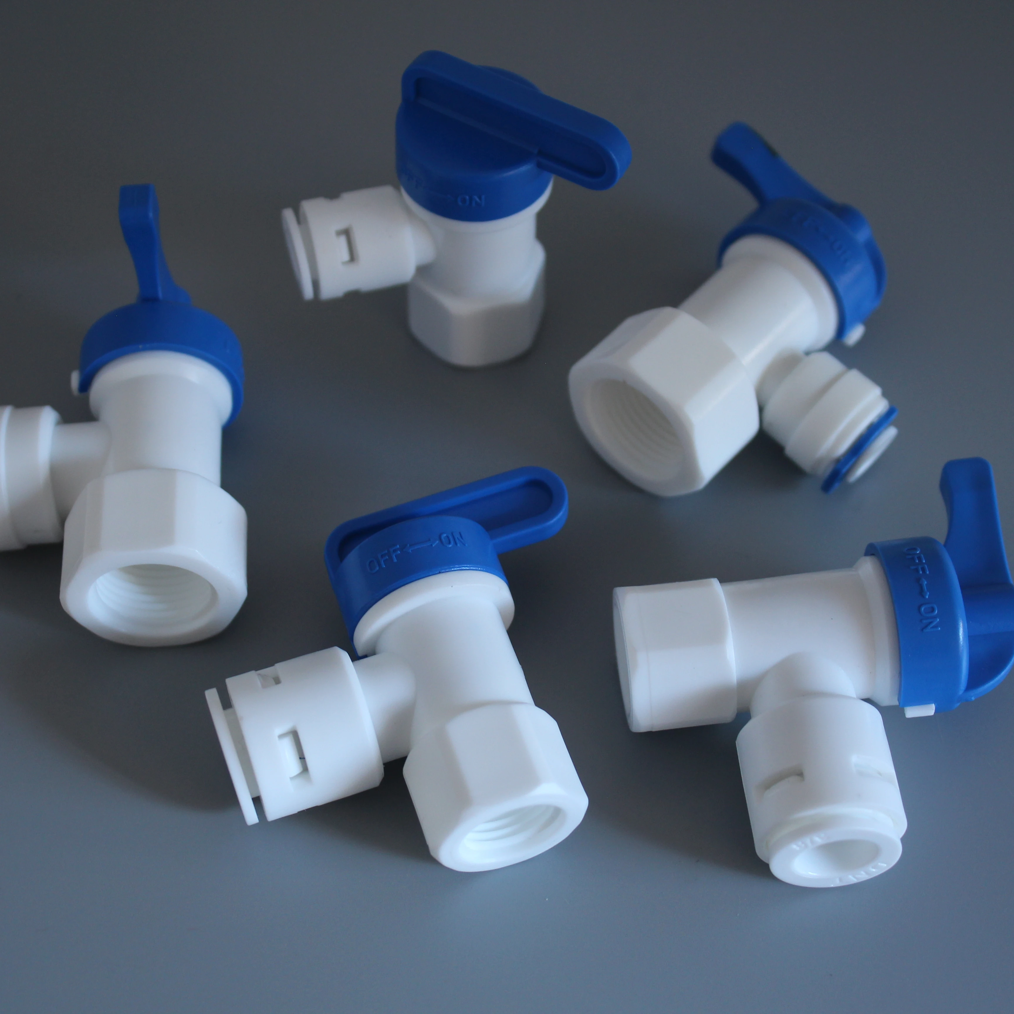Reverse osmosis water purifiers parts water fitting connection tank ball valve