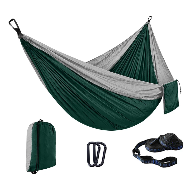 Wholesale LOW MOQ Durable Safety 210T Nylon Customized Color Hammock Chair Swing Camp For Outdoor