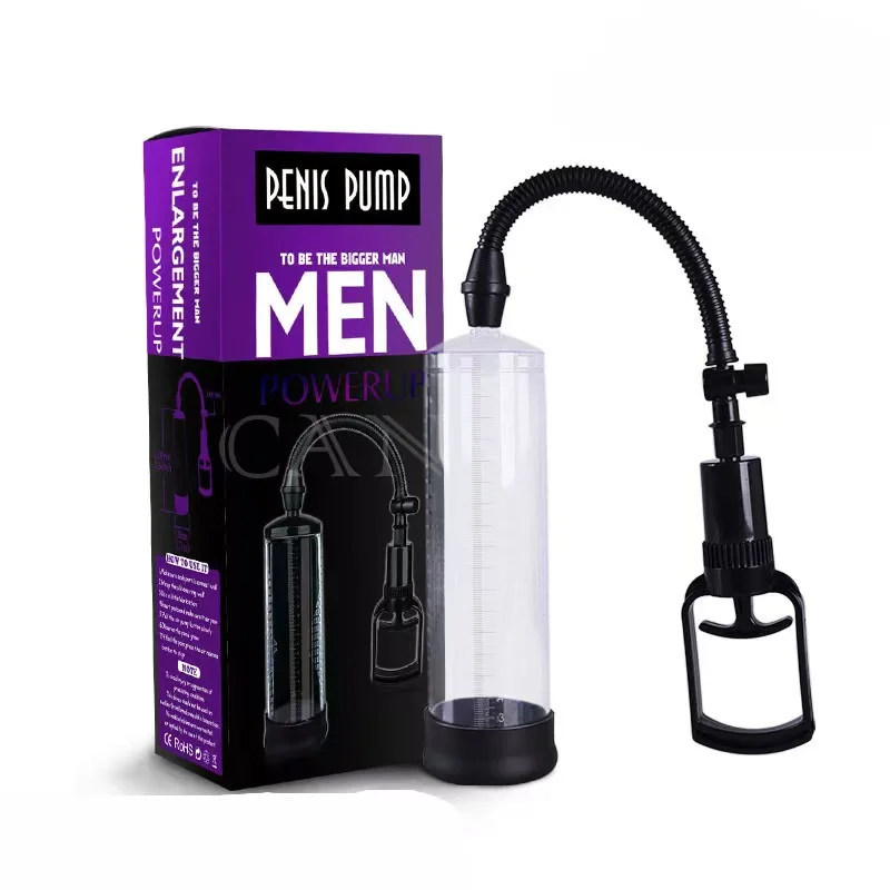 Man Adult Penis Pump Enhance Penis Stretching Ability Sex Penis Pump Enlarger For Man