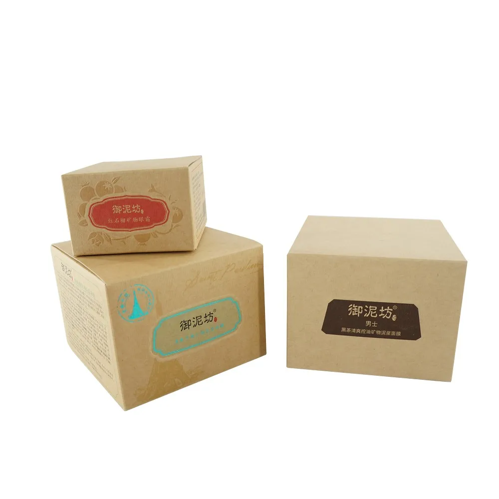 Custom Environmental Economical Paper Packaging Handmade Soap Kraft Box