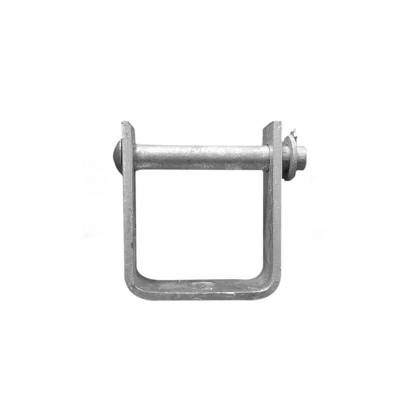 Pole Line Hardware Hot Dip Galvanized Spool Insulator D Type Iron Clevis Bracket