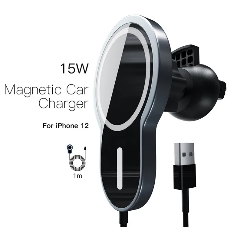 Fast chargers smart cell 15W qi car phone magnetic wireless charger