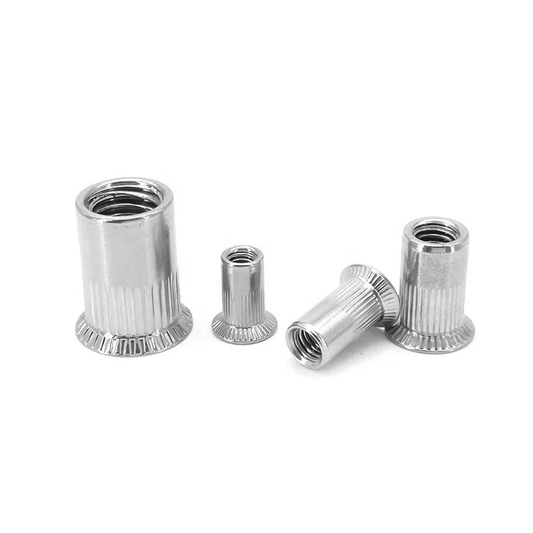 Wholesale Reduced Head Flat M3 M4 M5 M6 M8 M10 M12 Stainless Steel Hex Nut Carbon Steel Blind Rivet Nut