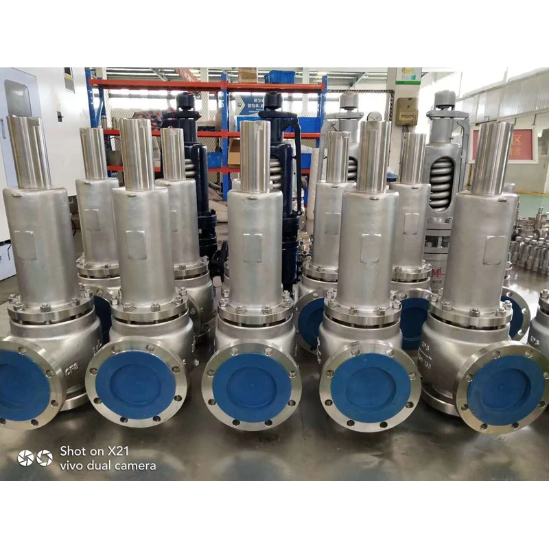 Safety Valve Manufacturer Stainless Steel 304 High Pressure Spring Loaded Full Lift Safety Pressure Relief Valve