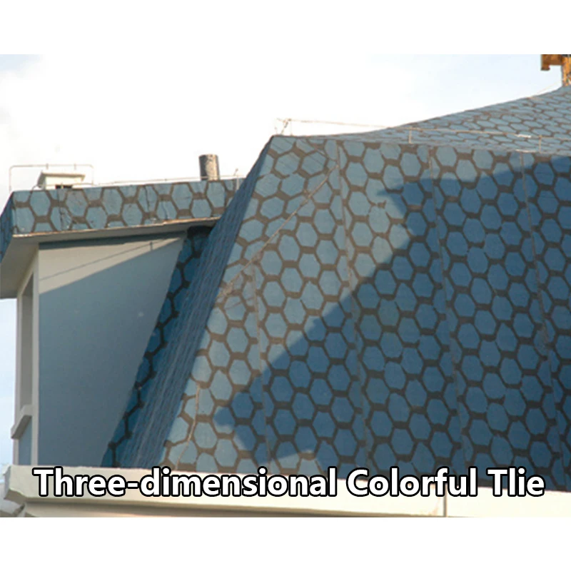 Хорошее качество устойчивая к старению трехмерная цветная SBS Модифицированная водостойкая мембрана для асфальта