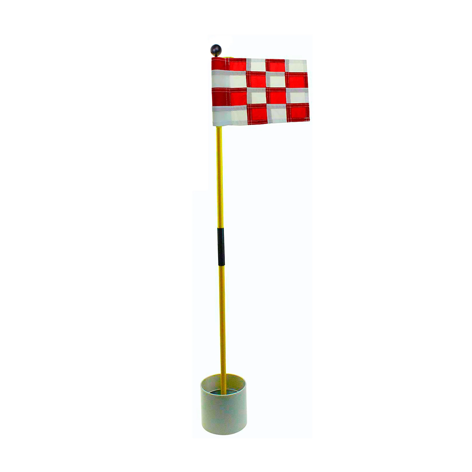 wholesale Fiberglass putting green flag pole with hole cup mini golf flagsticks