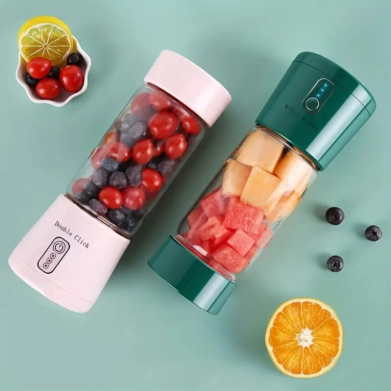 Wholesale price Portable Smoothie Blender Bottle Electric Six Blades Juice Blender Mini Home USB Blender for Shakes Smoothies
