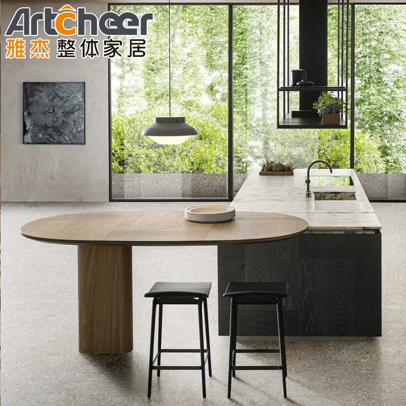 Prefabricated kitchen cabinets luxury high end design