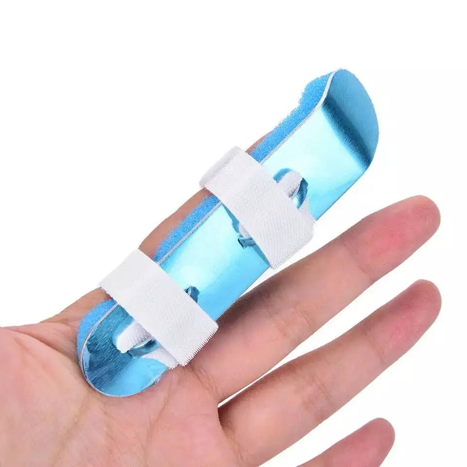 TJ-EM006 Aluminum alloy finger fixation splint finger sprain protective sleeve fixer