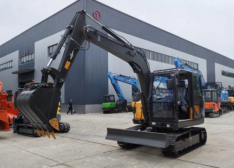 Cheaper price crawler tracked excavator 6.5Ton price to sell