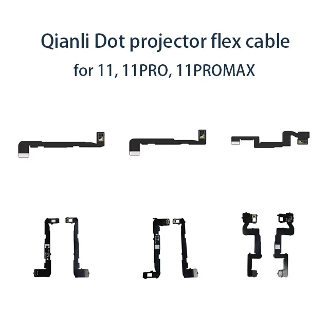 Qianli dot matrix cable for 11, 11PRO, 11PROMAX dot projector read write dot matrix face id repair flex cable tool