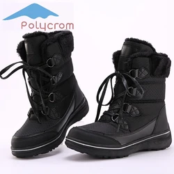 hot Sell  winter warm snow boots shoes waterproof for women