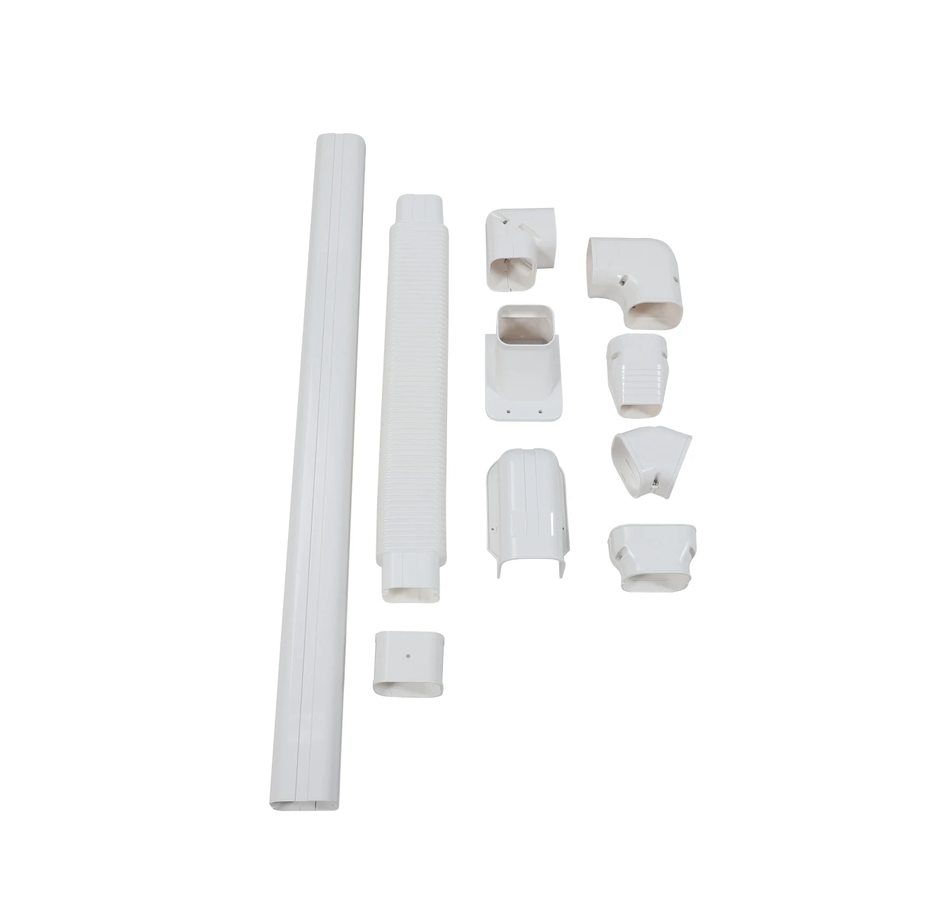 High Quality PVC Horizontal Angle Cable Duct with Cover  for Home Air Conditioner AC Pipe Coverage