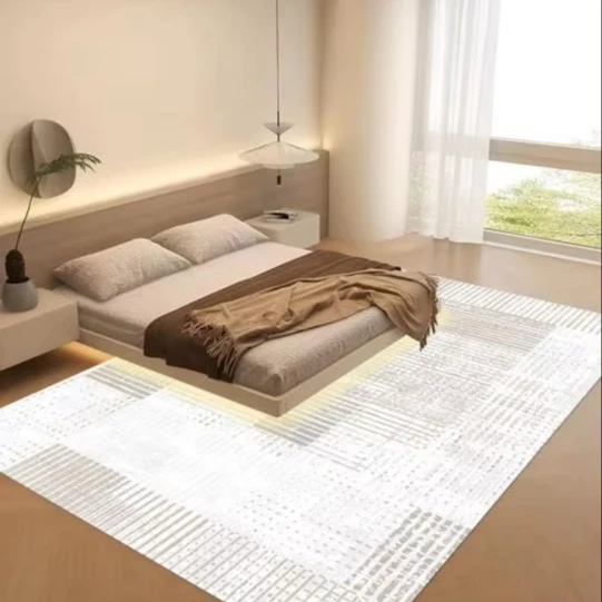 Kaili High Quality PVC Assembly Carpet Tiles Multi-Color Nylon Printed Pattern Jacquard Tufted Home Office Bedroom Polypropylene